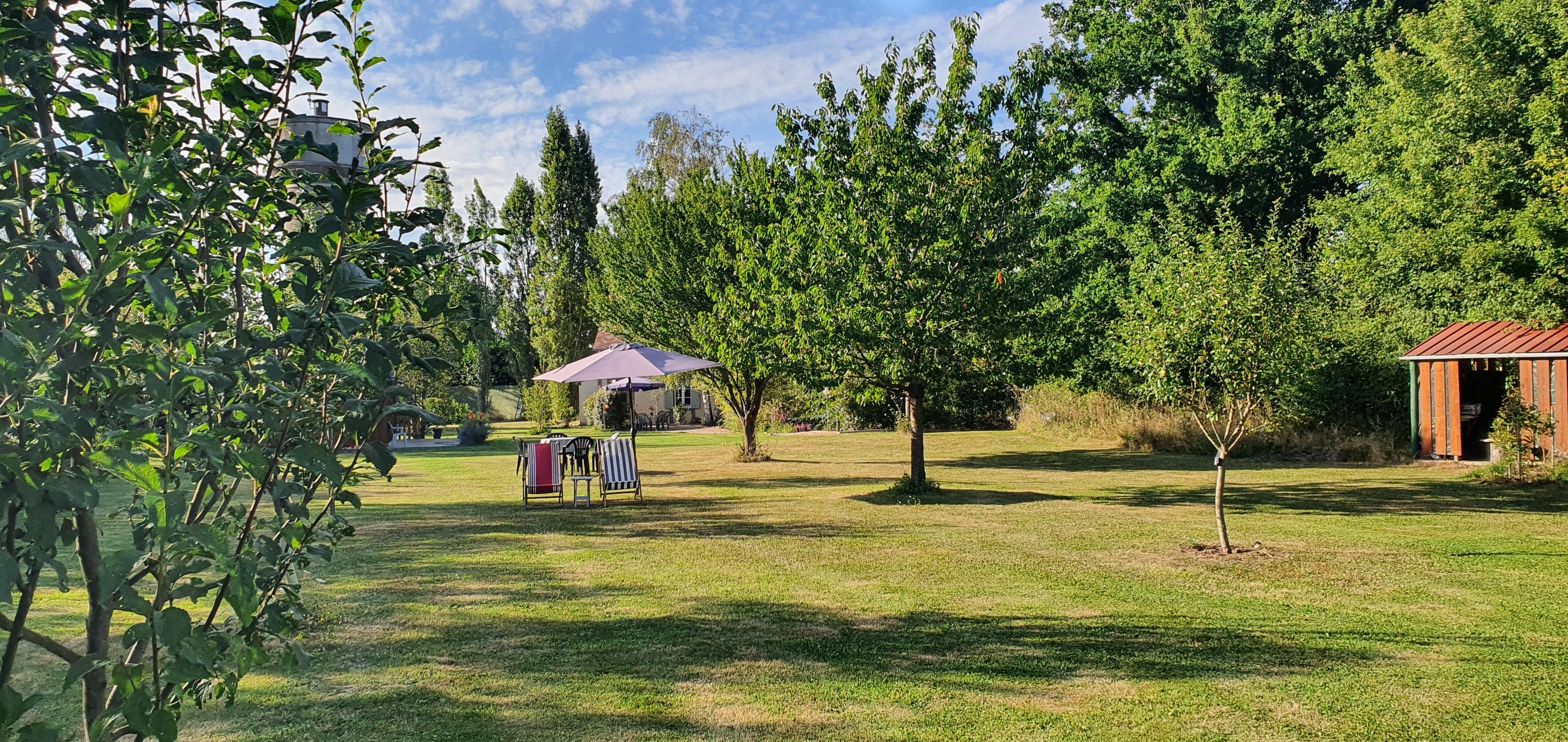le jardin à votre disposition